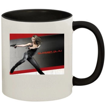 Summer Glau 11oz Colored Inner & Handle Mug