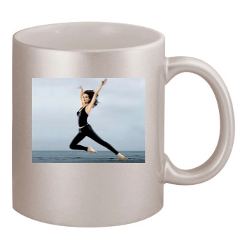 Summer Glau 11oz Metallic Silver Mug