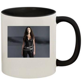 Summer Glau 11oz Colored Inner & Handle Mug