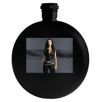 Summer Glau Round Flask