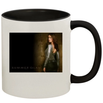 Summer Glau 11oz Colored Inner & Handle Mug