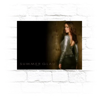 Summer Glau Metal Wall Art