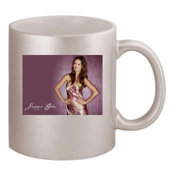 Summer Glau 11oz Metallic Silver Mug