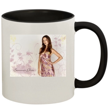 Summer Glau 11oz Colored Inner & Handle Mug