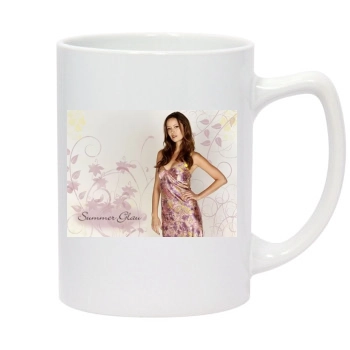 Summer Glau 14oz White Statesman Mug