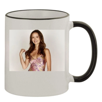 Summer Glau 11oz Colored Rim & Handle Mug