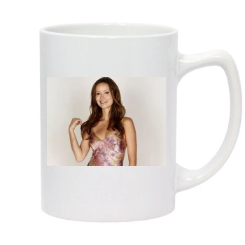 Summer Glau 14oz White Statesman Mug