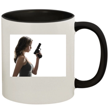 Summer Glau 11oz Colored Inner & Handle Mug