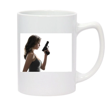 Summer Glau 14oz White Statesman Mug