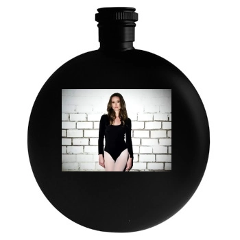 Summer Glau Round Flask