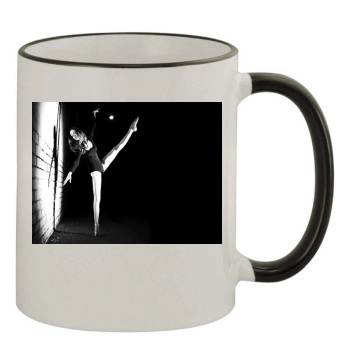 Summer Glau 11oz Colored Rim & Handle Mug