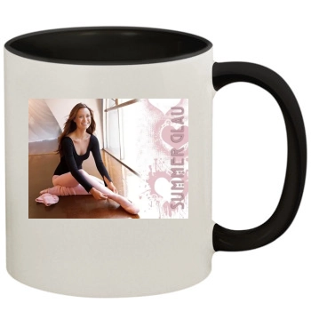 Summer Glau 11oz Colored Inner & Handle Mug