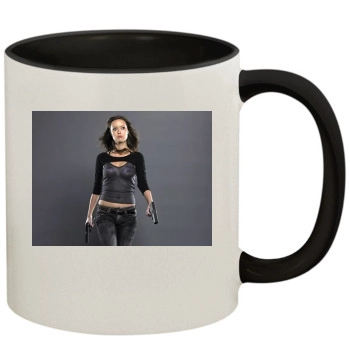 Summer Glau 11oz Colored Inner & Handle Mug