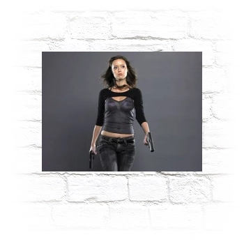 Summer Glau Metal Wall Art