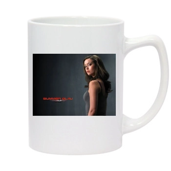 Summer Glau 14oz White Statesman Mug