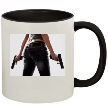 Summer Glau 11oz Colored Inner & Handle Mug