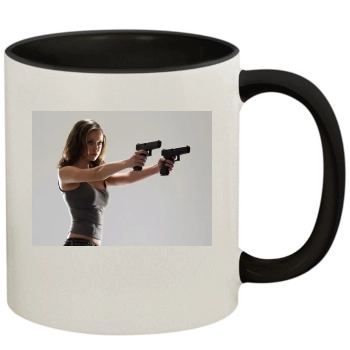 Summer Glau 11oz Colored Inner & Handle Mug