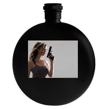 Summer Glau Round Flask