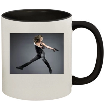 Summer Glau 11oz Colored Inner & Handle Mug