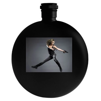 Summer Glau Round Flask