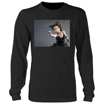 Summer Glau Men's Heavy Long Sleeve TShirt