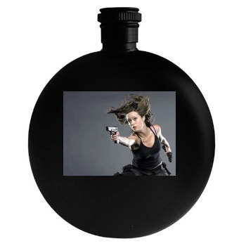 Summer Glau Round Flask