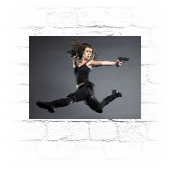 Summer Glau Metal Wall Art