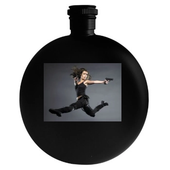 Summer Glau Round Flask