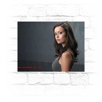 Summer Glau Metal Wall Art