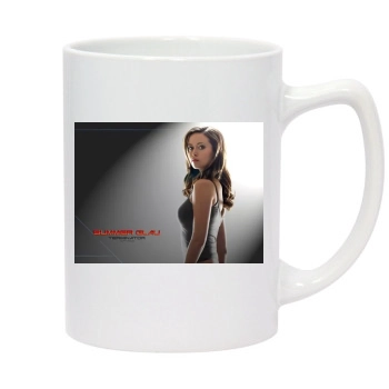 Summer Glau 14oz White Statesman Mug