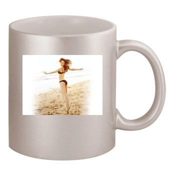 Summer Glau 11oz Metallic Silver Mug