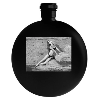 Summer Glau Round Flask