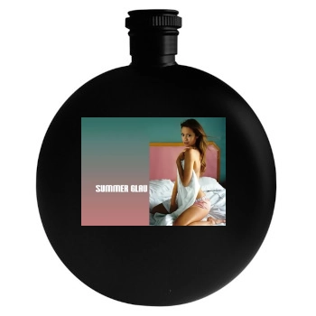 Summer Glau Round Flask