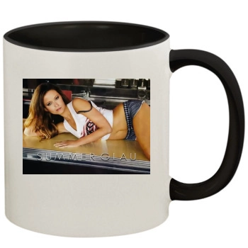 Summer Glau 11oz Colored Inner & Handle Mug