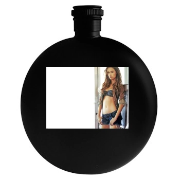 Summer Glau Round Flask