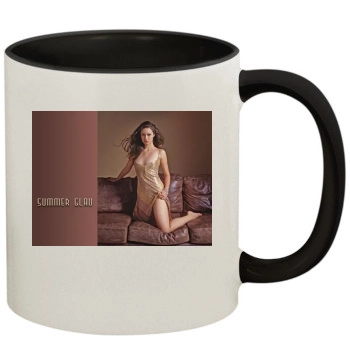 Summer Glau 11oz Colored Inner & Handle Mug