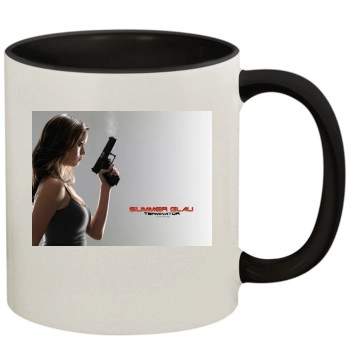 Summer Glau 11oz Colored Inner & Handle Mug