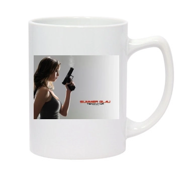 Summer Glau 14oz White Statesman Mug