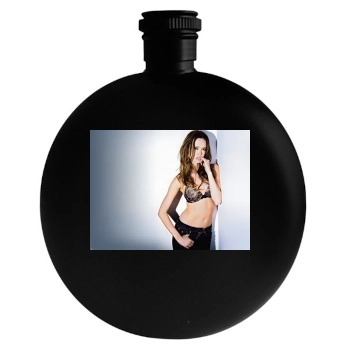 Summer Glau Round Flask