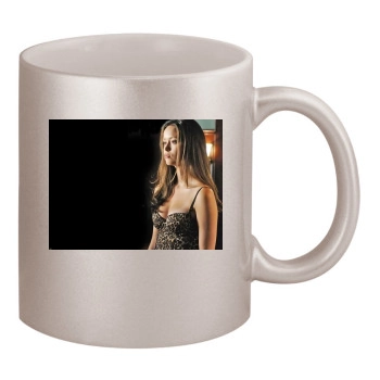 Summer Glau 11oz Metallic Silver Mug