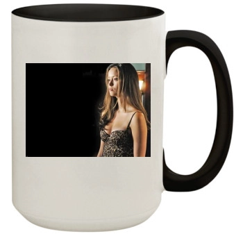 Summer Glau 15oz Colored Inner & Handle Mug