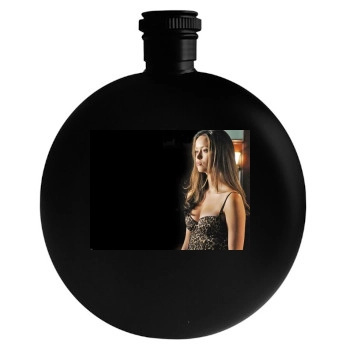 Summer Glau Round Flask