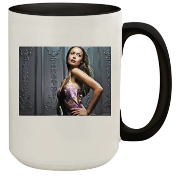 Summer Glau 15oz Colored Inner & Handle Mug