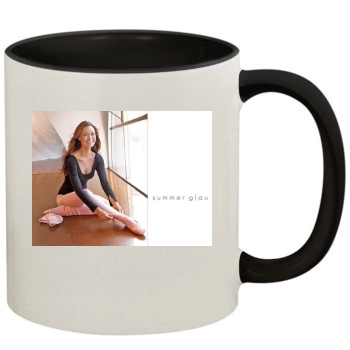 Summer Glau 11oz Colored Inner & Handle Mug