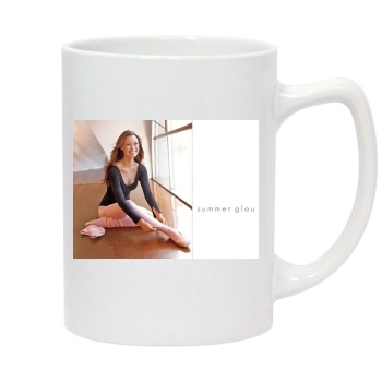 Summer Glau 14oz White Statesman Mug