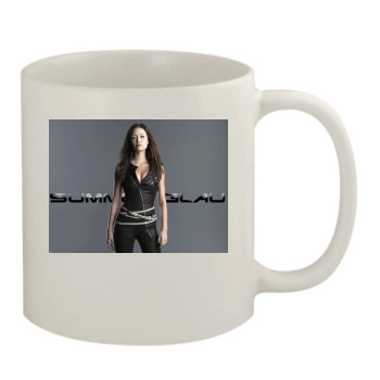 Summer Glau 11oz White Mug