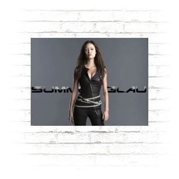 Summer Glau Poster