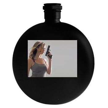 Summer Glau Round Flask