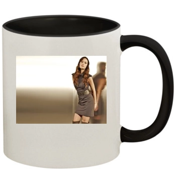 Summer Glau 11oz Colored Inner & Handle Mug