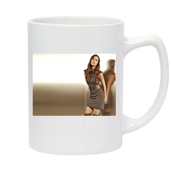 Summer Glau 14oz White Statesman Mug